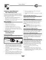 Предварительный просмотр 9 страницы Briggs & Stratton BPW2400 Owner'S Manual