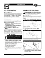 Preview for 23 page of Briggs & Stratton BSP5500L Owner'S Manual