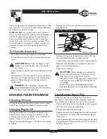 Preview for 11 page of Briggs & Stratton BSQ 1000 Owner'S Manual