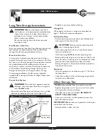 Preview for 13 page of Briggs & Stratton BSQ 1000 Owner'S Manual