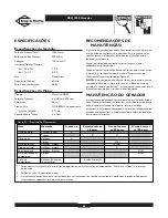 Preview for 46 page of Briggs & Stratton BSQ 1000 Owner'S Manual