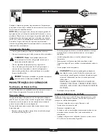 Preview for 47 page of Briggs & Stratton BSQ 1000 Owner'S Manual