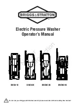 Briggs & Stratton BWD020S Operator'S Manual предпросмотр