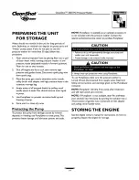 Preview for 14 page of Briggs & Stratton CleanShot 020206-0 Owner'S Manual