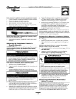 Preview for 28 page of Briggs & Stratton CleanShot 020206-0 Owner'S Manual