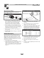 Предварительный просмотр 13 страницы Briggs & Stratton CleanShot 020244-0 Owner'S Manual