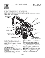 Preview for 5 page of Briggs & Stratton CLEANSHOT 2050PSI Owner'S Manual