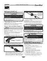 Preview for 7 page of Briggs & Stratton CLEANSHOT 2050PSI Owner'S Manual