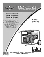 Briggs & Stratton Elite 01653-4 Operator'S Manual preview