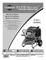 Briggs & Stratton Elite 01894-1 Operator'S Manual preview