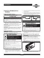 Preview for 25 page of Briggs & Stratton Elite 01894-1 Operator'S Manual