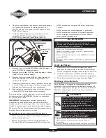 Preview for 28 page of Briggs & Stratton Elite 01894-1 Operator'S Manual