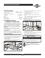 Preview for 33 page of Briggs & Stratton Elite 01894-1 Operator'S Manual