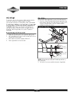 Preview for 42 page of Briggs & Stratton Elite 01894-1 Operator'S Manual