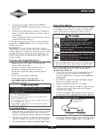 Preview for 46 page of Briggs & Stratton Elite 01894-1 Operator'S Manual