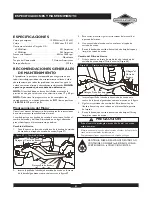 Preview for 51 page of Briggs & Stratton Elite 01894-1 Operator'S Manual