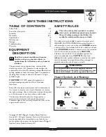 Preview for 2 page of Briggs & Stratton Elite 030206 Owner'S Manual