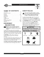 Preview for 2 page of Briggs & Stratton Elite 030208 Owner'S Manual