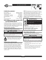 Preview for 34 page of Briggs & Stratton Elite 030208 Owner'S Manual