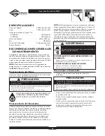 Preview for 26 page of Briggs & Stratton Elite 030209-1 Operator'S Manual