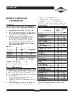 Preview for 17 page of Briggs & Stratton Elite 09801-9 Operator'S Manual