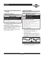 Preview for 47 page of Briggs & Stratton Elite 09801-9 Operator'S Manual