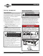 Preview for 48 page of Briggs & Stratton Elite 09801-9 Operator'S Manual