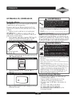 Preview for 49 page of Briggs & Stratton Elite 09801-9 Operator'S Manual