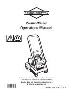 Briggs & Stratton F020377 Operator'S Manual preview