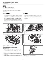 Preview for 14 page of Briggs & Stratton Ferris IS5100Z Series Dealer Setup & Adjustment Instructions Manual