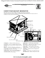 Preview for 10 page of Briggs & Stratton Generac Owner'S Manual