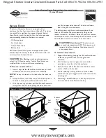 Preview for 12 page of Briggs & Stratton Generac Owner'S Manual