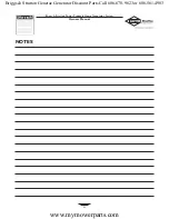 Preview for 21 page of Briggs & Stratton Generac Owner'S Manual