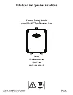 Предварительный просмотр 1 страницы Briggs & Stratton InfoHub 6520 Installation And Operation Instructions Manual