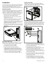 Предварительный просмотр 6 страницы Briggs & Stratton InfoHub 6520 Installation And Operation Instructions Manual