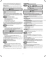 Preview for 47 page of Briggs & Stratton Intec I/C 1350 Series Operating And Maintenance Instructions Manual