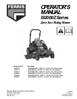 Briggs & Stratton IS2000Z 5900619 Operator'S Manual preview