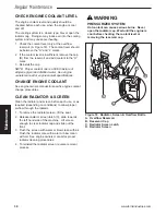 Предварительный просмотр 32 страницы Briggs & Stratton IS2000Z 5900619 Operator'S Manual