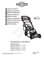 Preview for 1 page of Briggs & Stratton MXUA19675EX Operator'S Manual