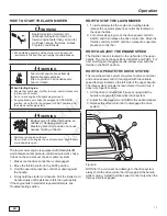 Preview for 11 page of Briggs & Stratton MXUA19675EX Operator'S Manual