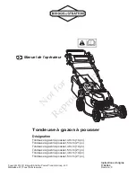 Preview for 91 page of Briggs & Stratton MXUA19675EX Operator'S Manual