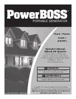 Briggs & Stratton POWERBOSS 01648-1 Operator'S Manual preview