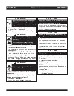 Preview for 4 page of Briggs & Stratton PowerBoss 030220 Operator'S Manual