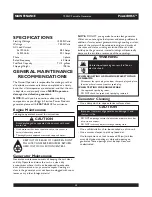 Preview for 13 page of Briggs & Stratton PowerBoss 030220 Operator'S Manual