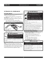 Preview for 25 page of Briggs & Stratton PowerBoss 030220 Operator'S Manual