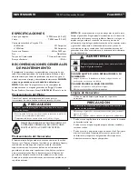 Preview for 29 page of Briggs & Stratton PowerBoss 030220 Operator'S Manual