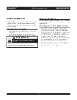 Preview for 30 page of Briggs & Stratton PowerBoss 030220 Operator'S Manual