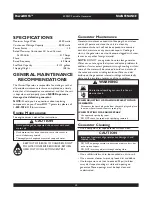 Preview for 12 page of Briggs & Stratton PowerBoss 030222 Owner'S Manual