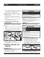 Preview for 7 page of Briggs & Stratton PowerBoss 030228 Owner'S Manual