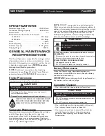 Preview for 15 page of Briggs & Stratton PowerBoss 030228 Owner'S Manual